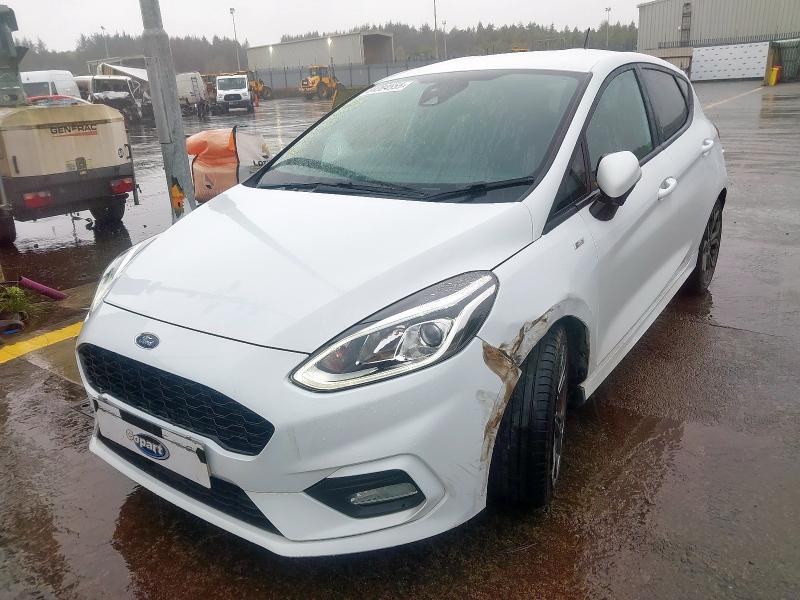 2018 FORD FIESTA ST-LINE TURBO  for sale at Copart WHITBURN