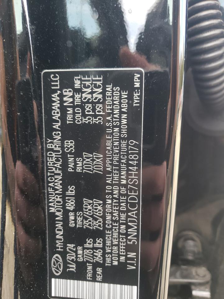 2025 Hyundai Tucson Se VIN: 5NMJACDE7SH448179 Lot: 85739275