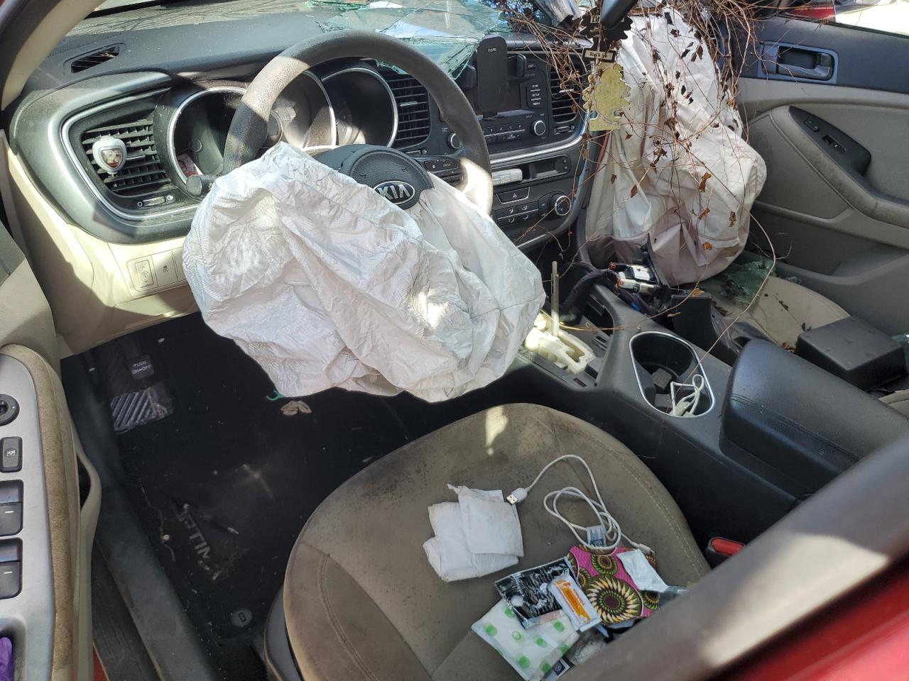 2015 Kia Optima Lx VIN: 5XXGM4A75FG496233 Lot: 82242875