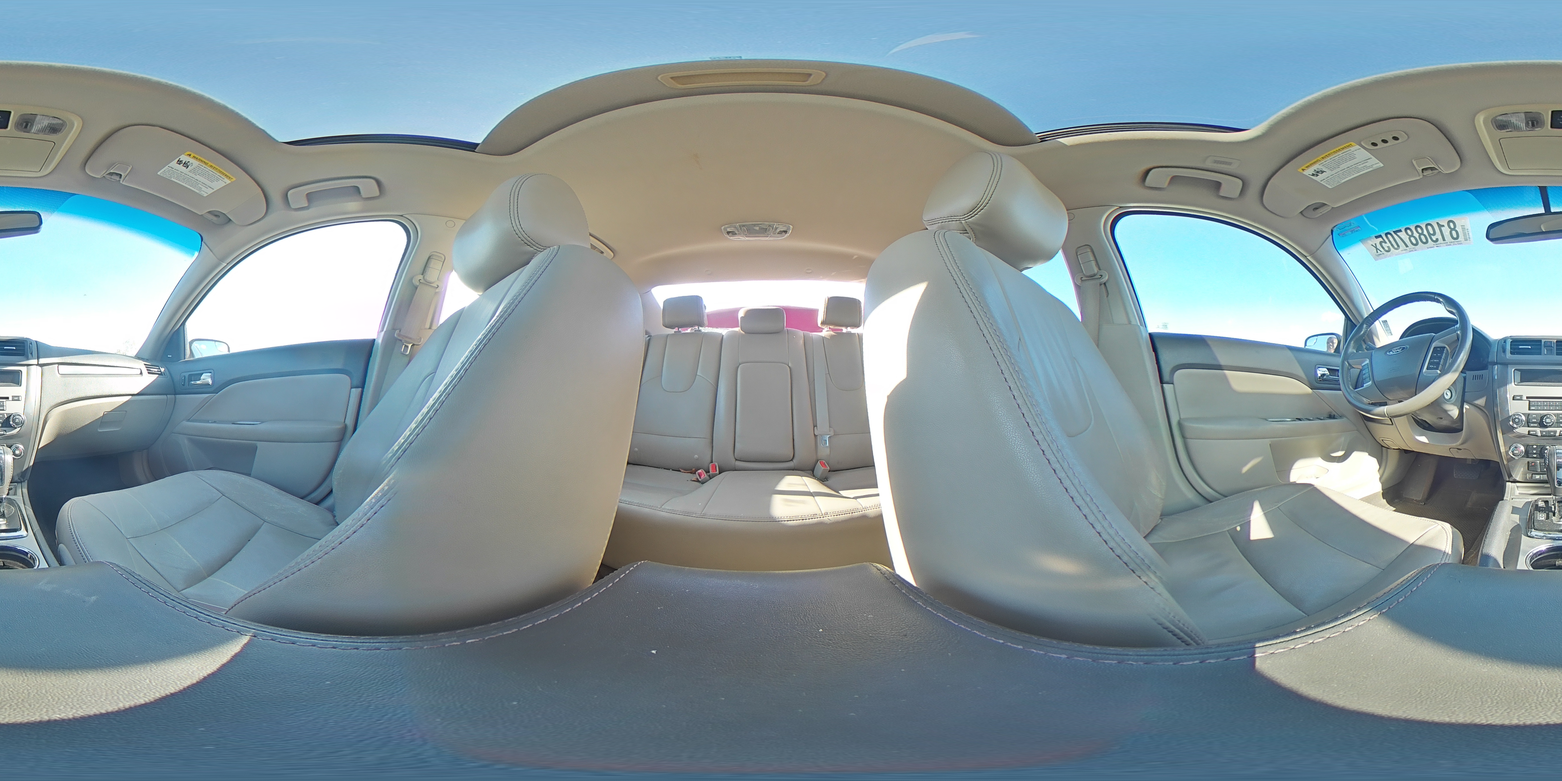 2012 Ford Fusion Sel VIN: 3FAHP0JG8CR294445 Lot: 81988705