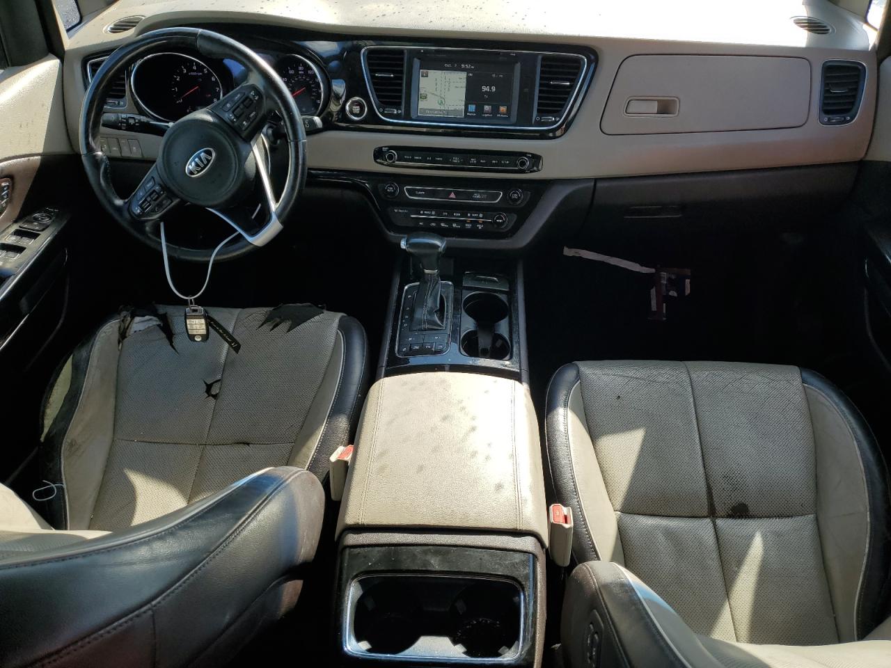 2017 Kia Sedona Sxl VIN: KNDME5C13H6282633 Lot: 85484655