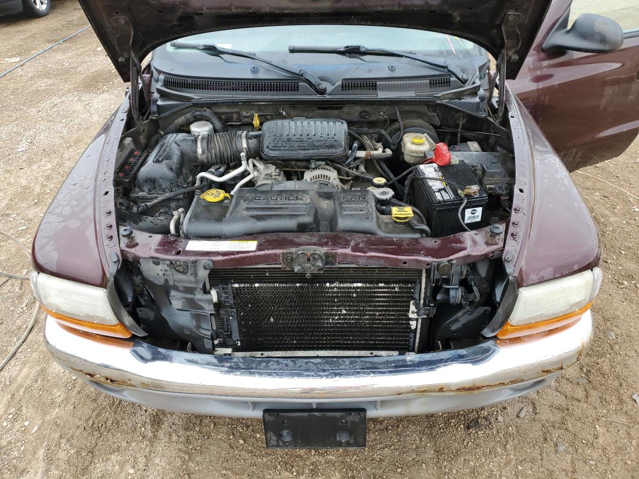 2004 Dodge Dakota Quad Slt VIN: 1D7HL48K54S734947 Lot: 85932765