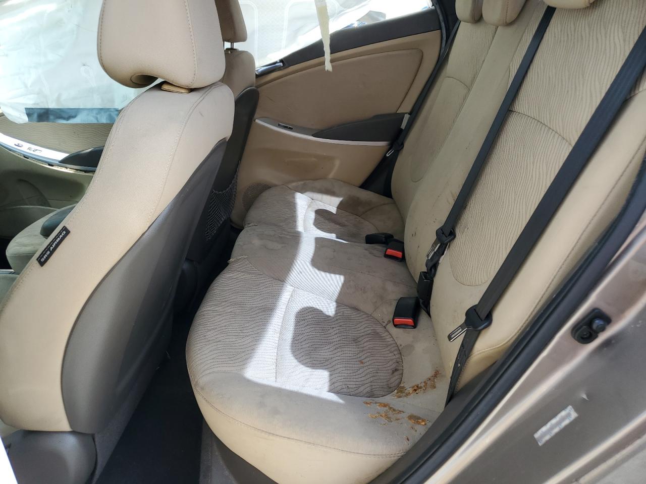 2014 Hyundai Accent Gls VIN: KMHCU4AE7EU609195 Lot: 85147525