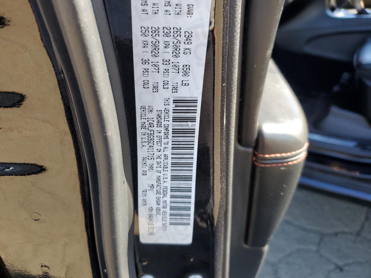 2016 Jeep Grand Cherokee Limited VIN: 1C4RJFBG9GC411715 Lot: 84776355