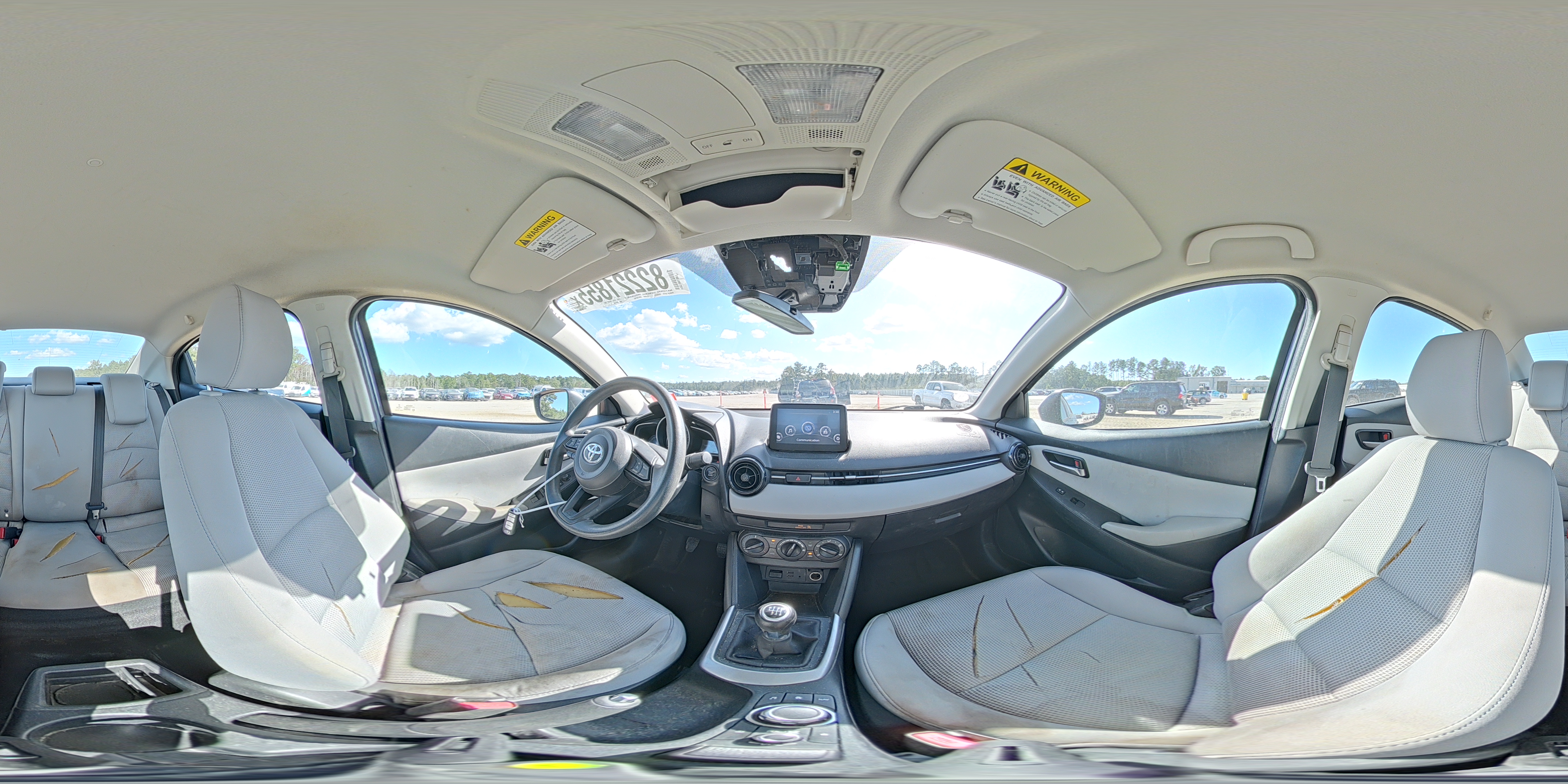 2019 Toyota Yaris L VIN: 3MYDLBYV3KY510244 Lot: 82221855