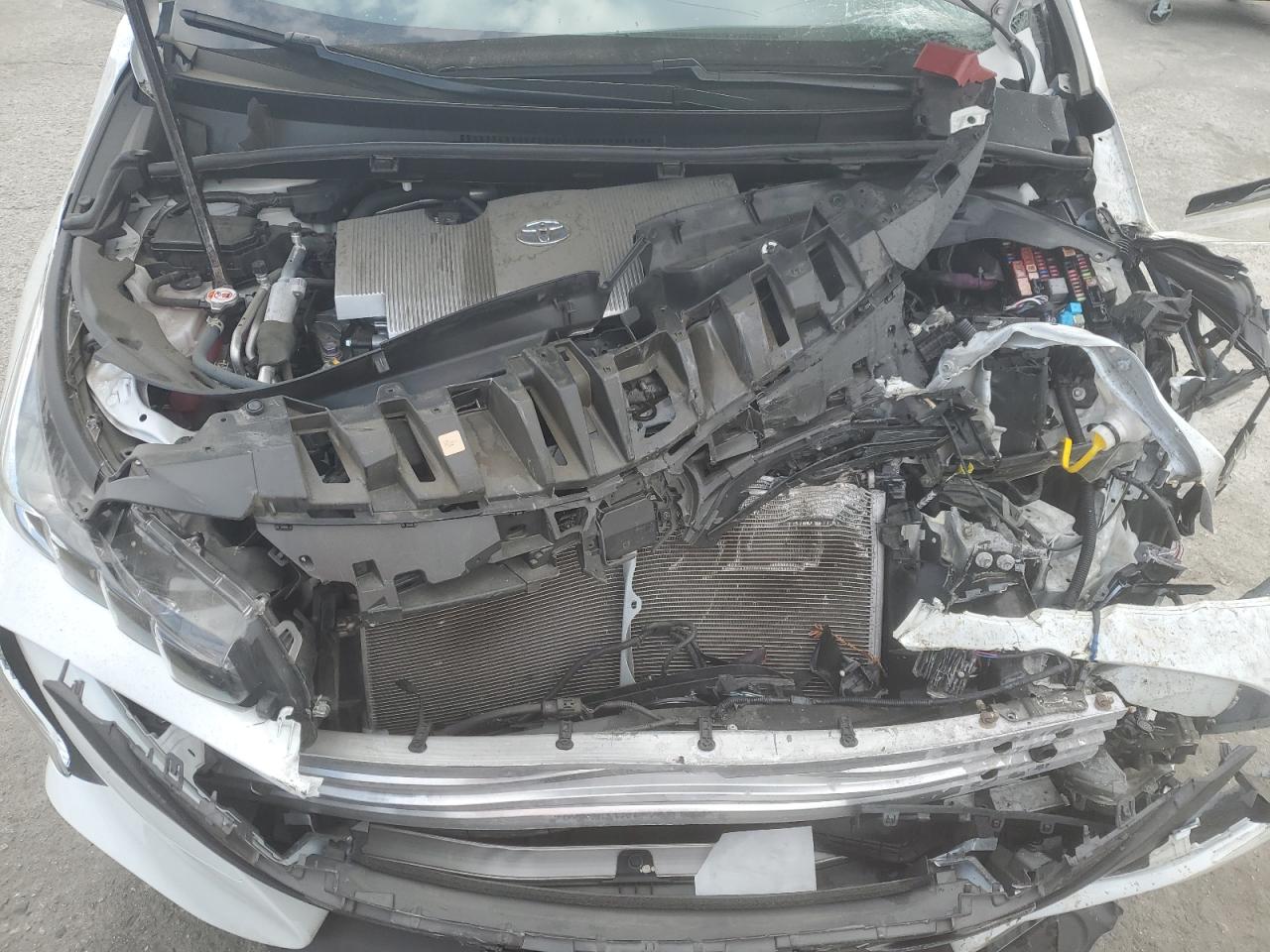 2021 Toyota Prius Prime Le VIN: JTDKAMFP1M3190154 Lot: 86314715