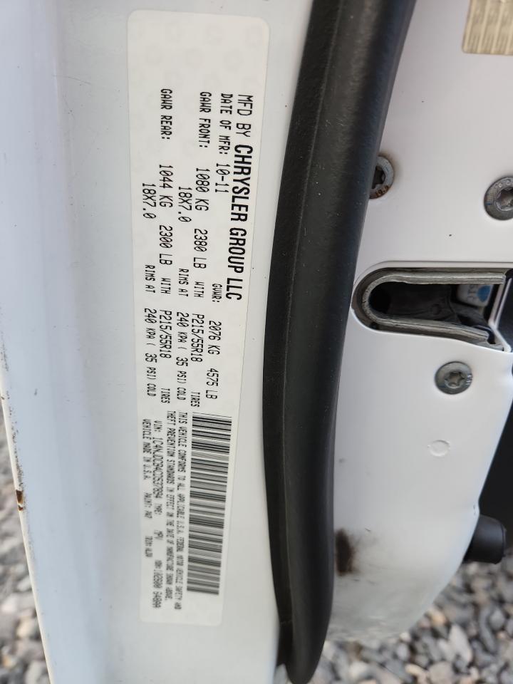 2012 Jeep Compass Limited VIN: 1C4NJDCB4CD537894 Lot: 86165135