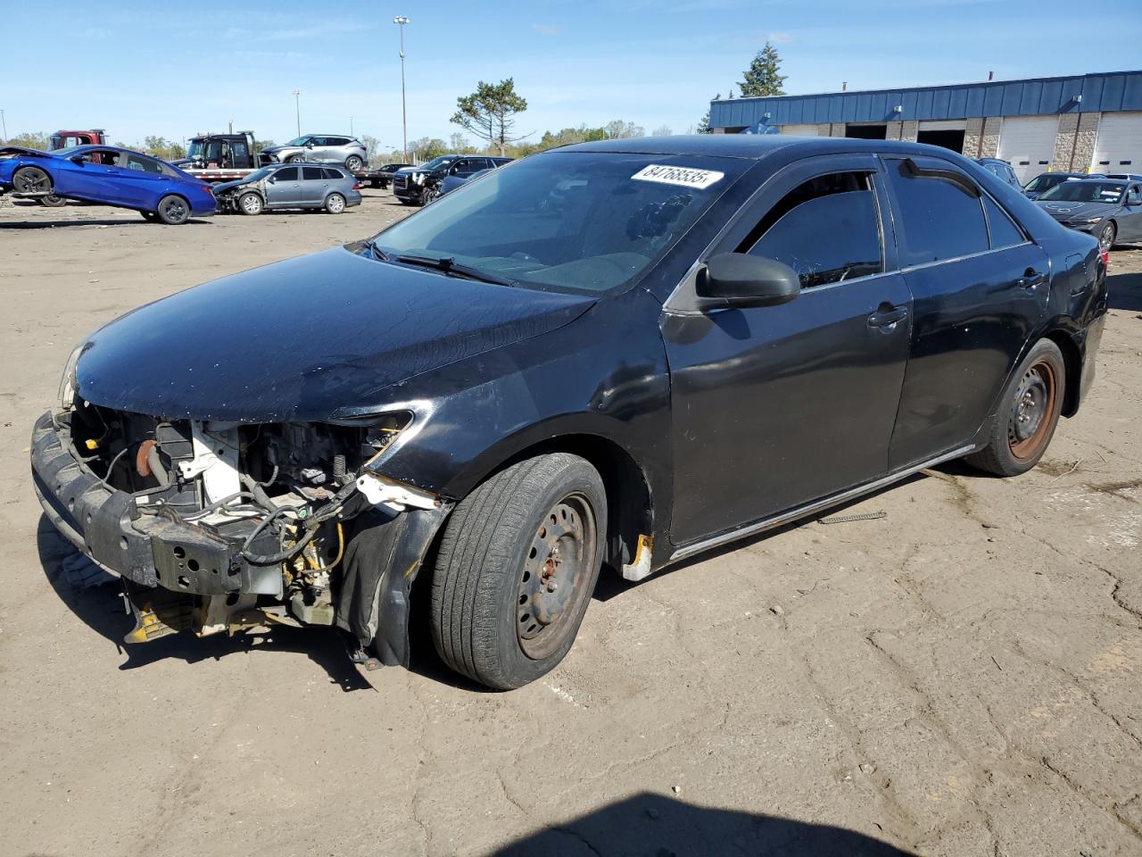 2014 Toyota Camry Hybrid black sedan hybrid 4T1BD1FK5EU116737 photo #1