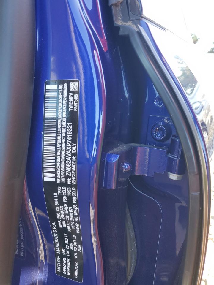 2023 Maserati Grecale Gt VIN: ZN682AVAXP7416321 Lot: 86163545