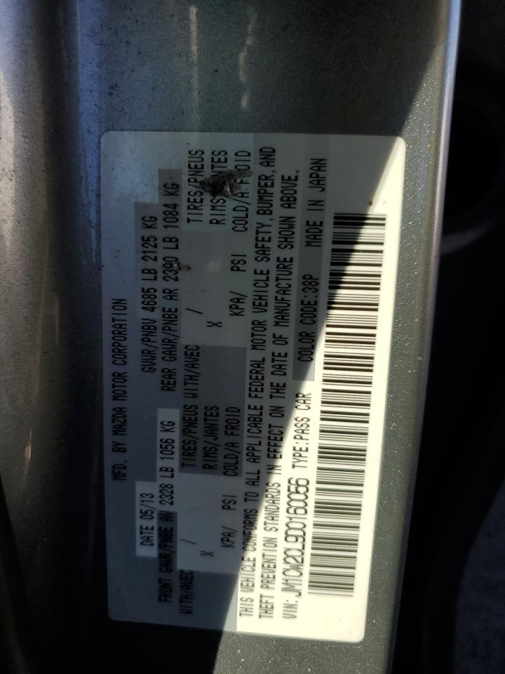 2013 Mazda 5 VIN: JM1CW2CL9D0160056 Lot: 90982225