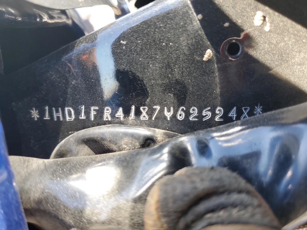 2007 Harley-Davidson Flhrci VIN: 1HD1FR4187Y625248 Lot: 84999935