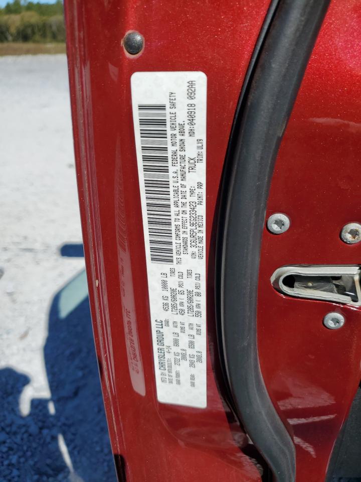 2014 Ram 2500 Longhorn VIN: 3C6UR5PL9EG233423 Lot: 86221245