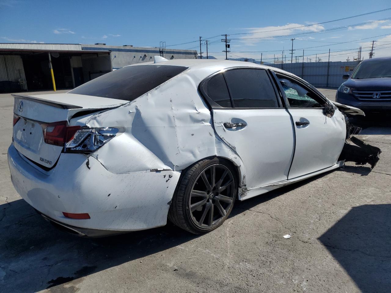 2015 Lexus Gs 350 white null gas JTHBE1BLXFA010558 photo #4