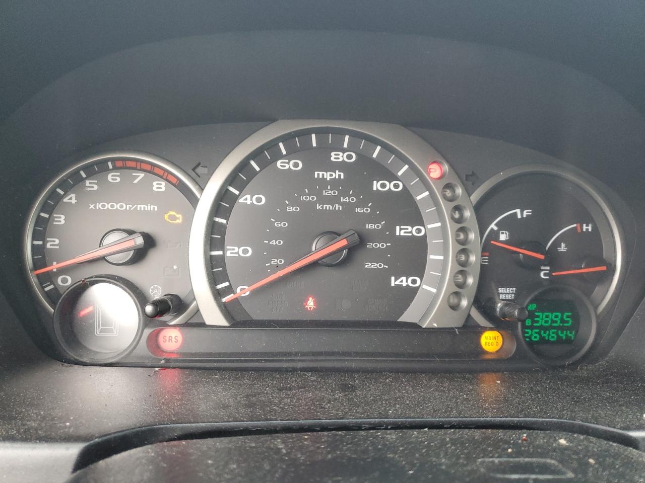 2003 Honda Pilot Ex VIN: 2HKYF18493H542896 Lot: 84620365