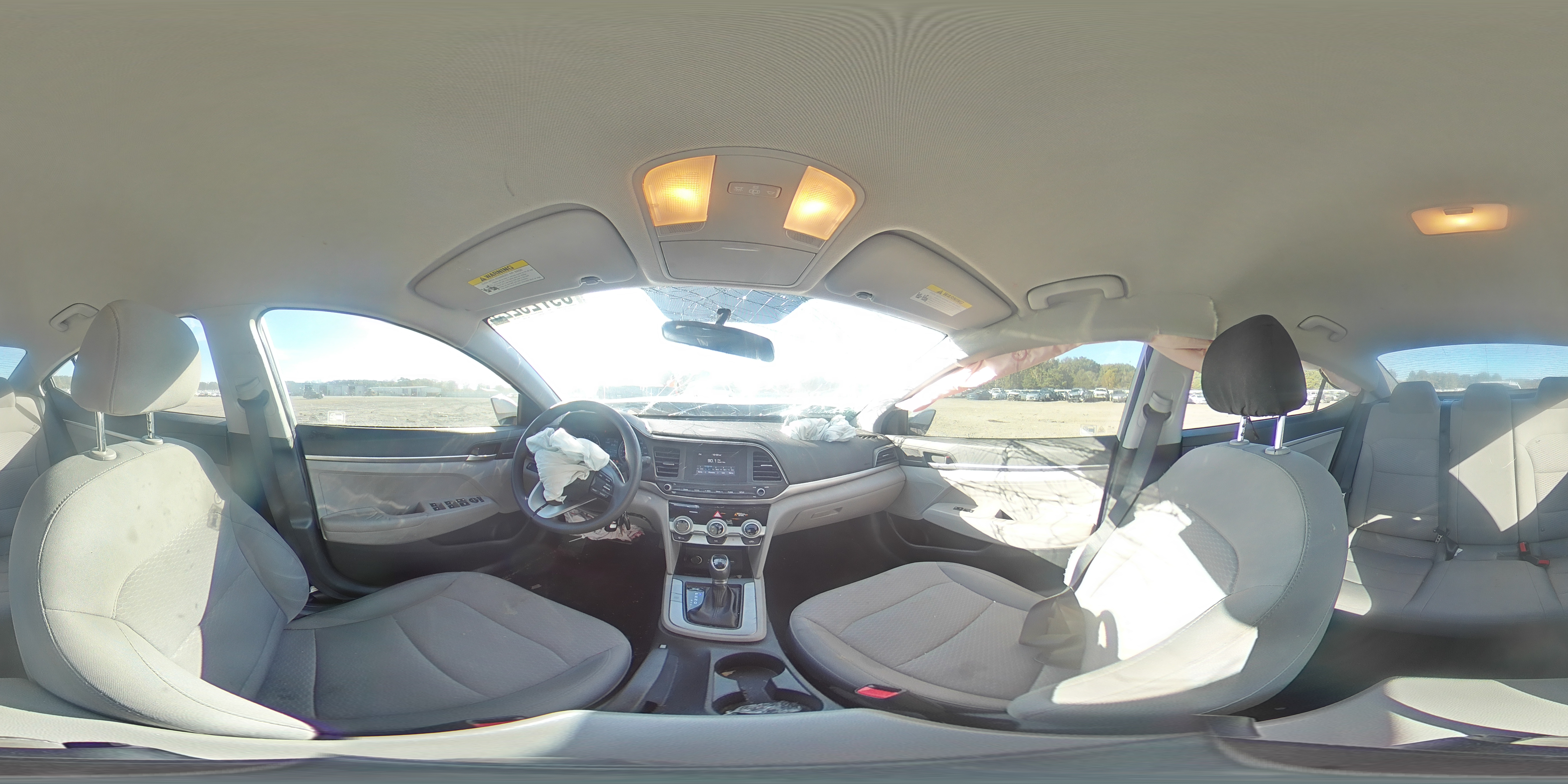 2019 Hyundai Elantra Se VIN: 5NPD74LFXKH413828 Lot: 89725225