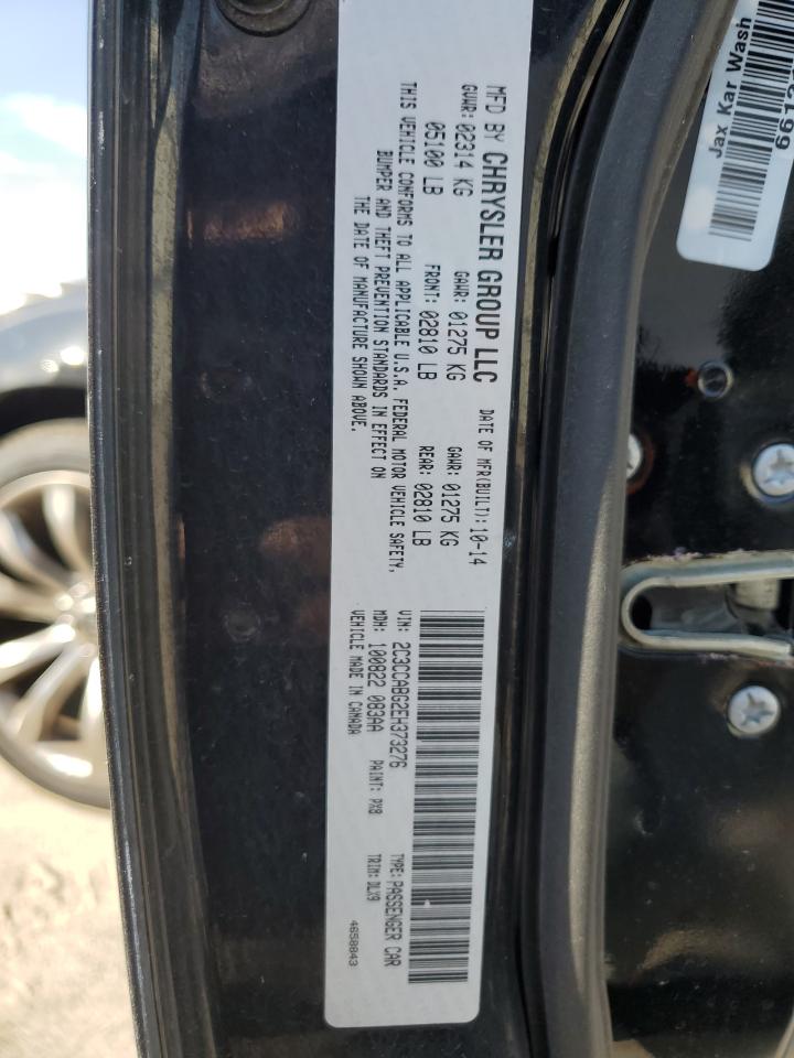 2014 Chrysler 300 S VIN: 2C3CCABG2EH373276 Lot: 83974445