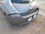 2016 NISSAN LEAF TEKNA 30KWH  for sale at Copart PETERLEE