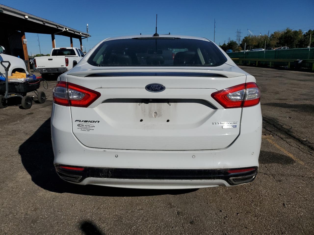 2014 Ford Fusion Titanium VIN: 3FA6P0D92ER260542 Lot: 86135065