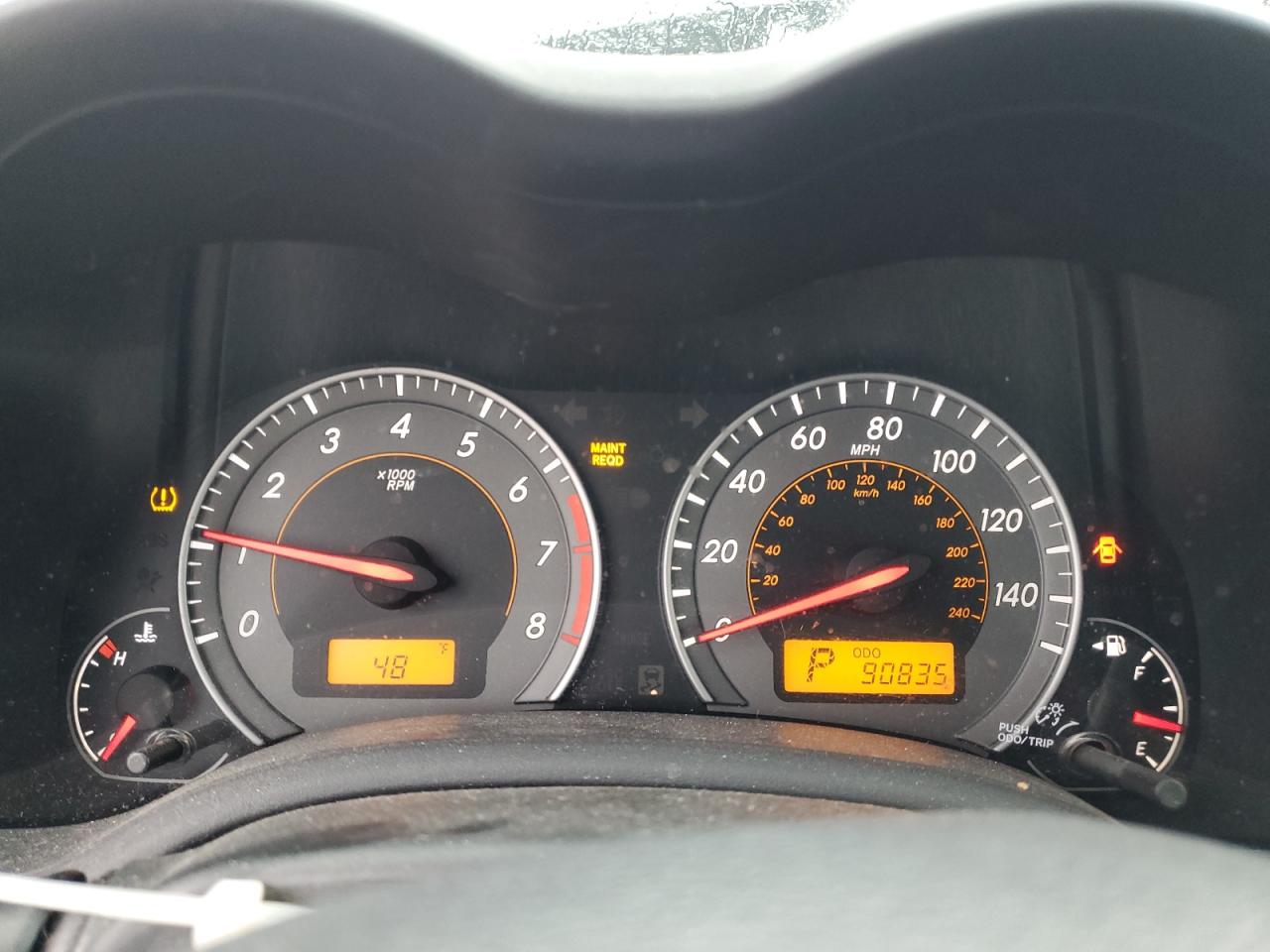 2010 Toyota Corolla Base VIN: 2T1BU4EE4AC464022 Lot: 90406845