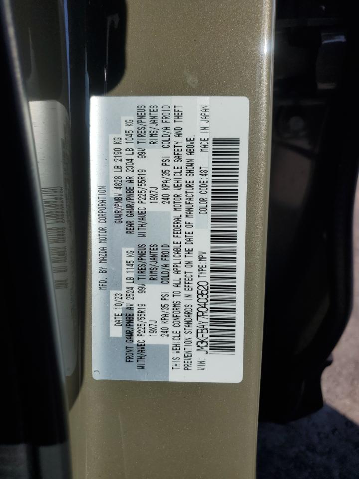 2024 Mazda Cx-5 Carbon Turbo VIN: JM3KFBAY7R0403520 Lot: 90402305