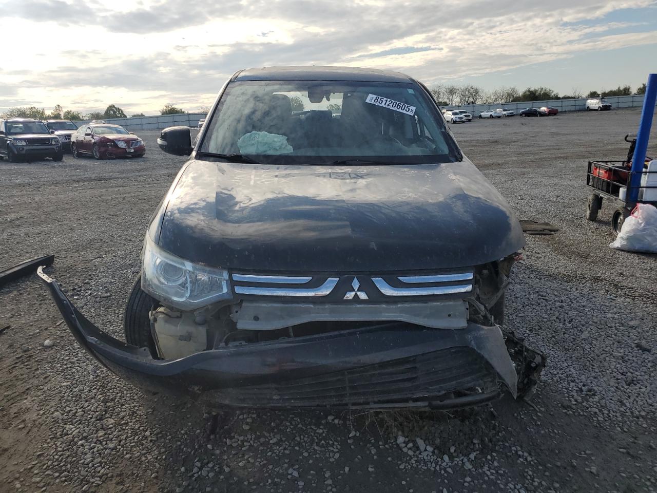 JA4JZ4AX1EZ005752 MITSUBISHI OUTLANDER 2014 BLACK Photo 5