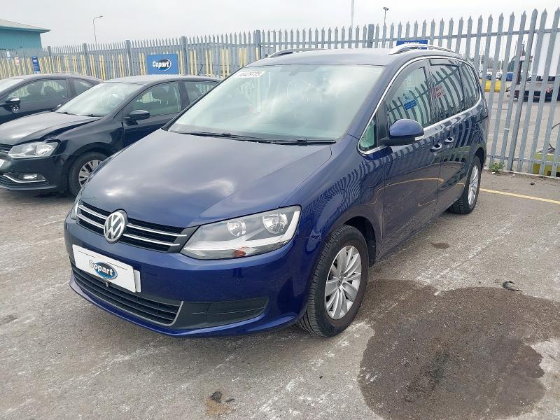 2018 VOLKSWAGEN SHARAN 2.0 TDI CR BLUEMOTION TECH 150 SE 5DR for sale at Copart CHESTER