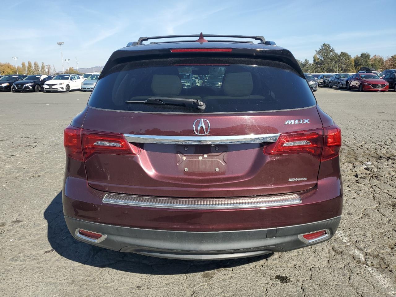 2014 Acura Mdx Technology VIN: 5FRYD4H49EB046195 Lot: 90889645
