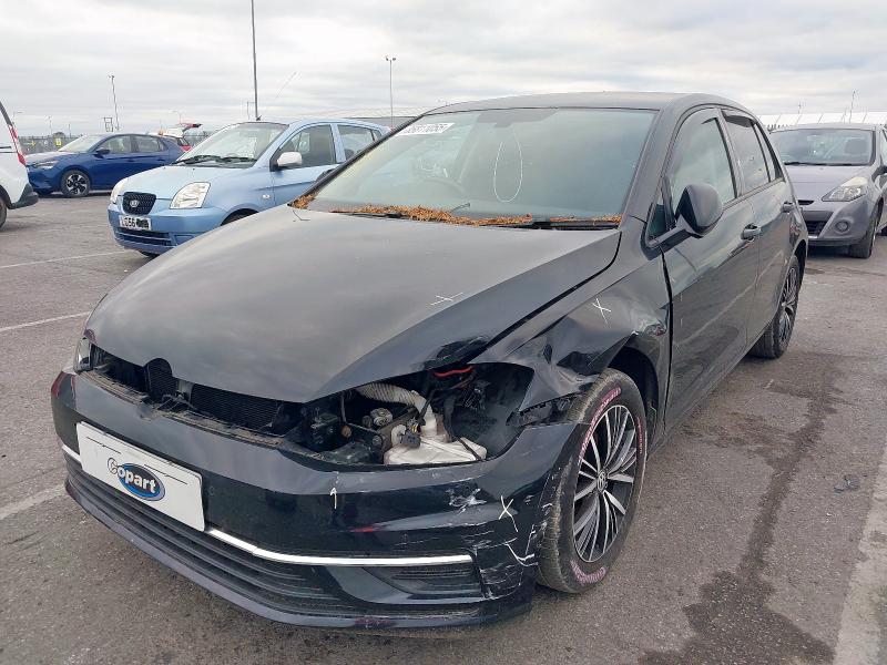 2018 VOLKSWAGEN GOLF 1.0 TSI 110 SE 5DR for sale at Copart CHESTER