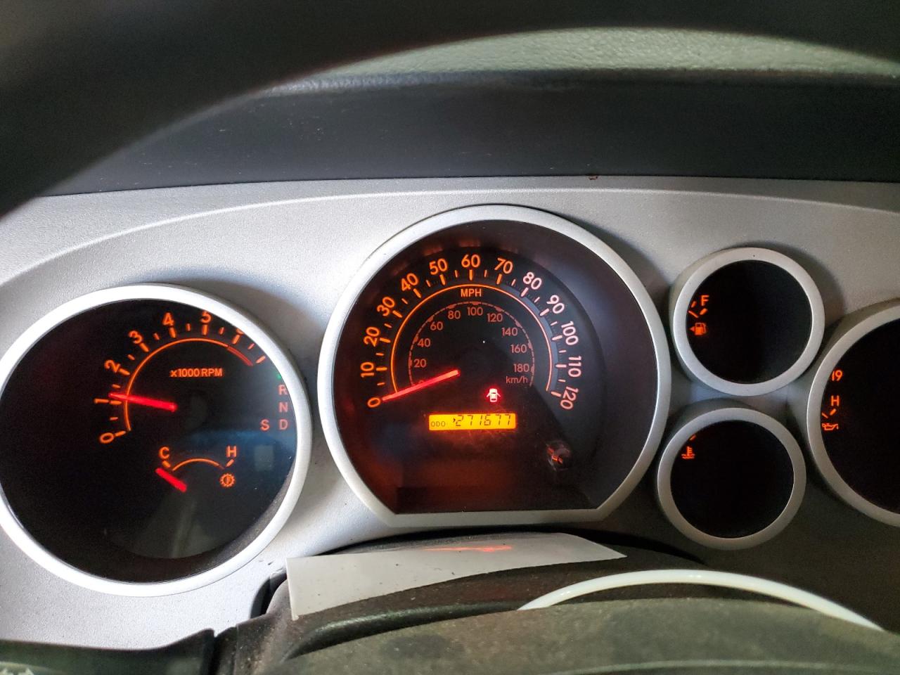 2007 Toyota Tundra Double Cab Sr5 VIN: 5TFBV54177X019544 Lot: 84948025