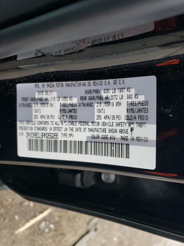 2021 Mazda Cx-30 Preferred VIN: 3MVDMBCL9MM269266 Lot: 85411785