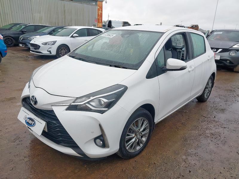 2017 TOYOTA YARIS 1.5 VVT-I ICON TECH 5DR for sale at Copart PETERLEE
