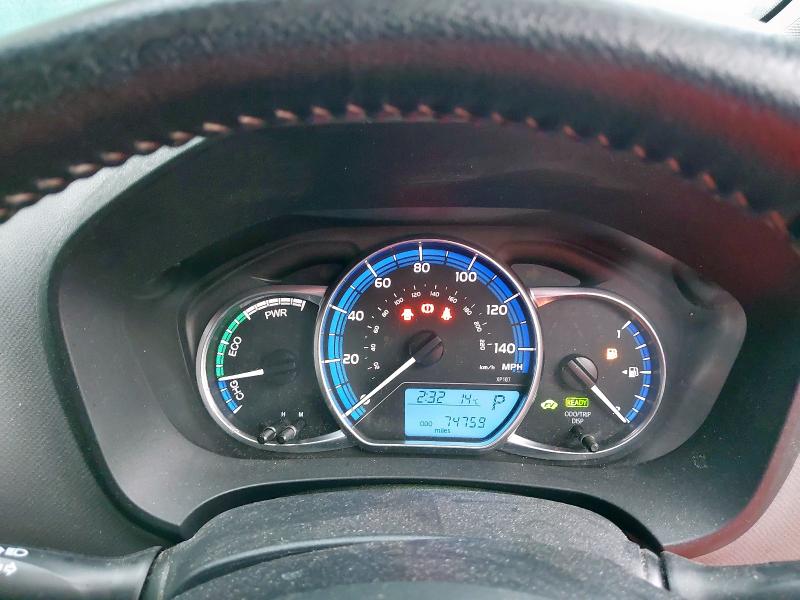 2016 TOYOTA YARIS 1.5 HYBRID ICON 5DR CVT