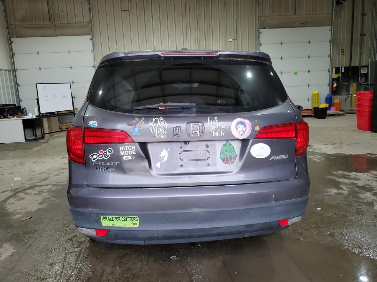 2016 Honda Pilot Exl VIN: 5FNYF6H50GB041003 Lot: 87373575