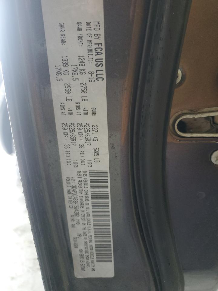 2017 Dodge Journey Se VIN: 3C4PDCAB8HT504282 Lot: 90267955