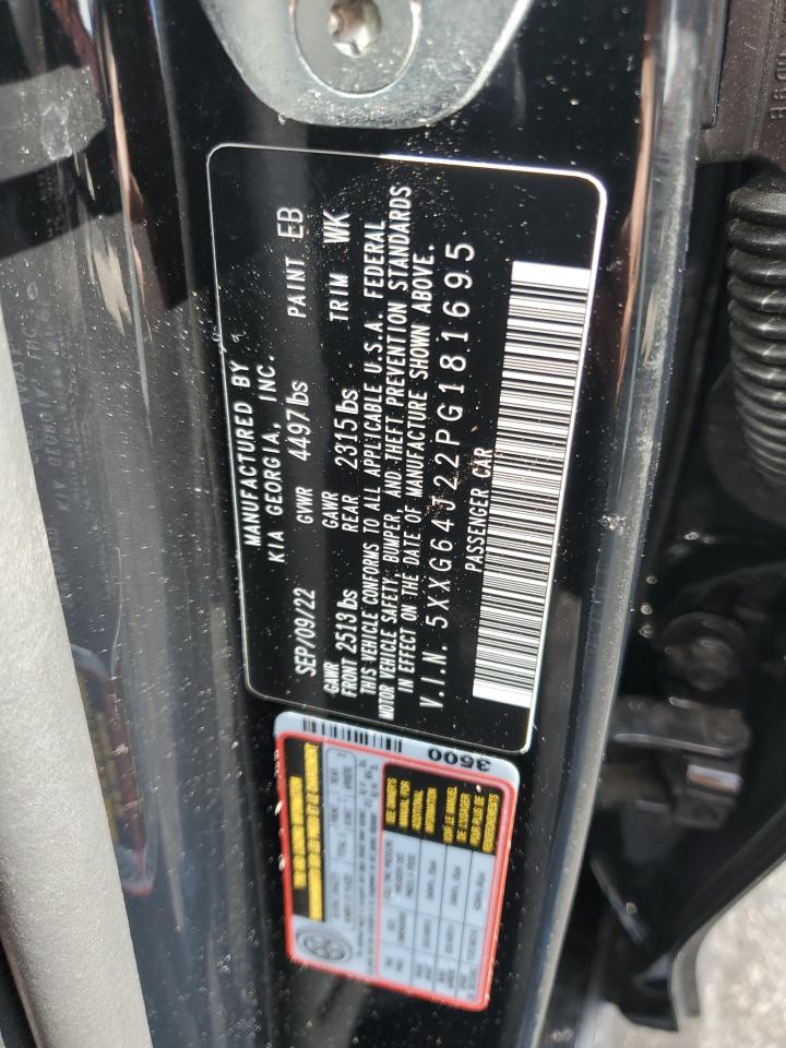 2023 Kia K5 Gt Line VIN: 5XXG64J22PG181695 Lot: 90808235