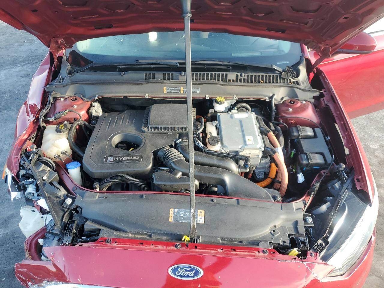 2019 Ford Fusion Se VIN: 3FA6P0LU2KR226313 Lot: 90038505