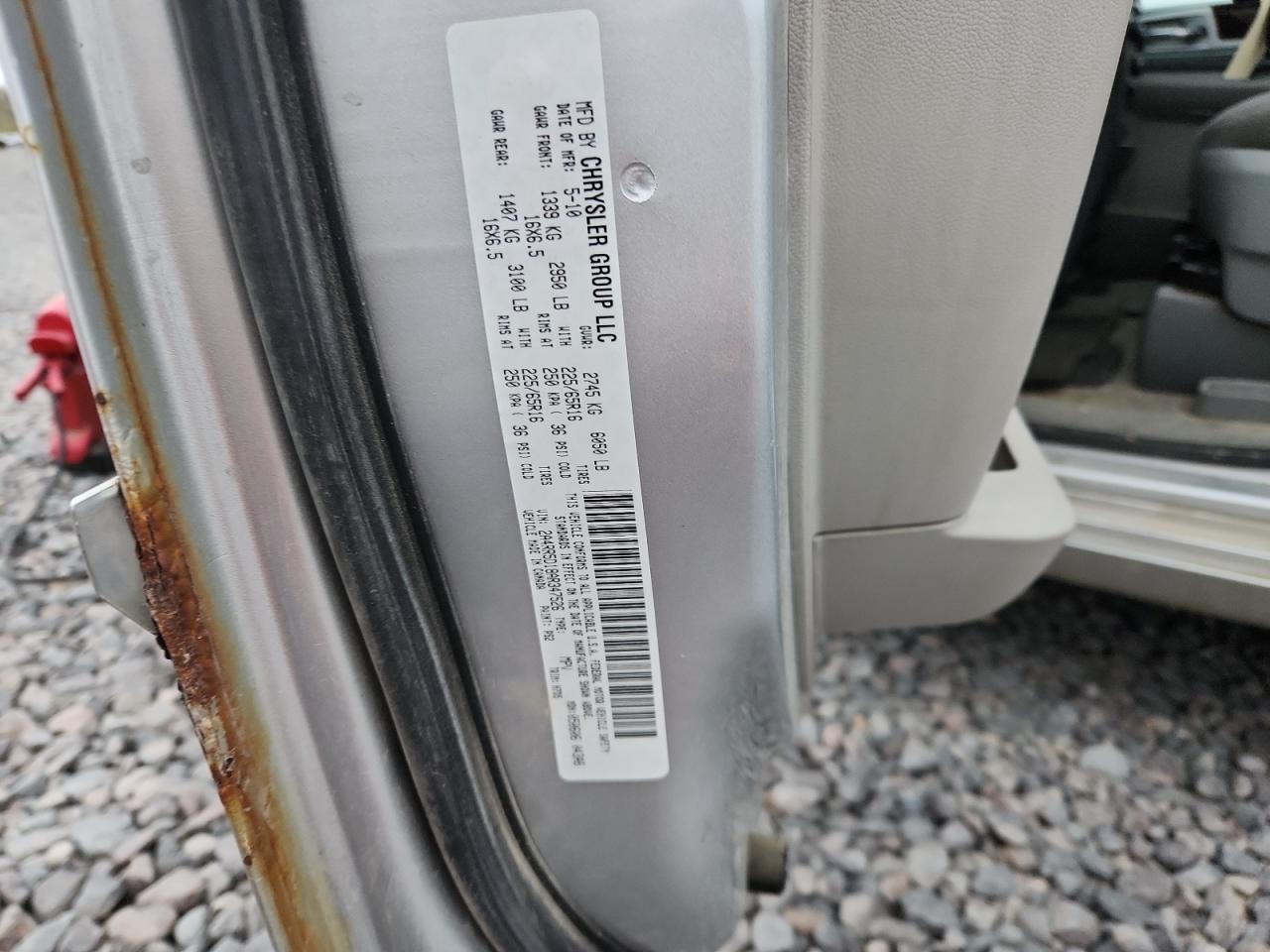 2010 Chrysler Town & Country Touring VIN: 2A4RR5D18AR347526 Lot: 90431815