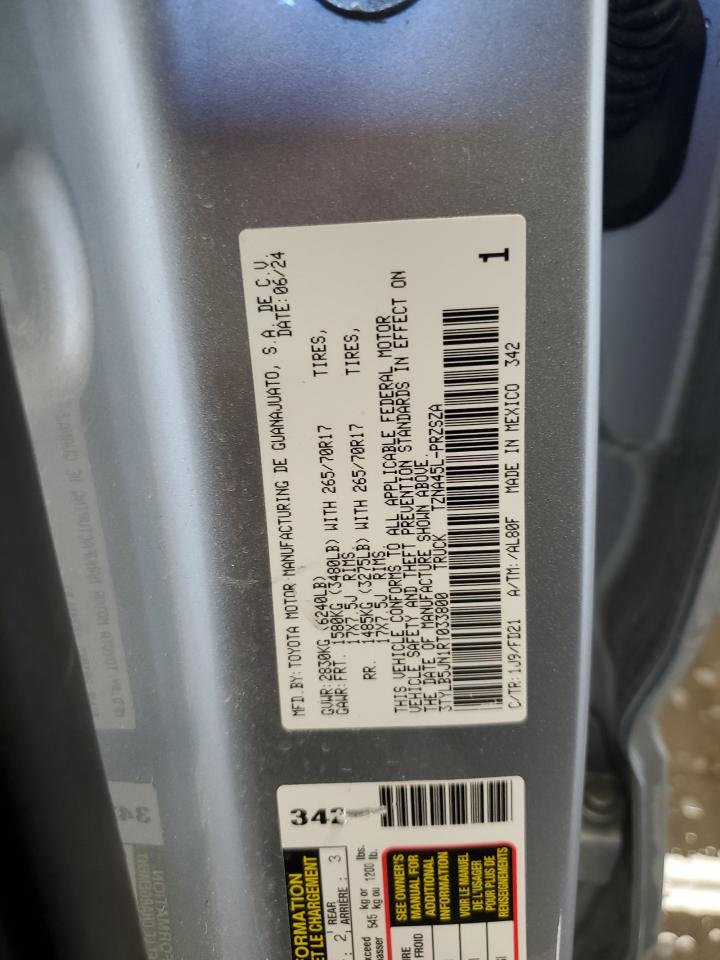 2024 Toyota Tacoma Double Cab VIN: 3TYLB5JN1RT033800 Lot: 84982595