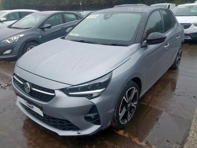 2021 VAUXHALL CORSA 1.2 TURBO SRI EDITION 5DR AUTO for sale at Copart WHITBURN