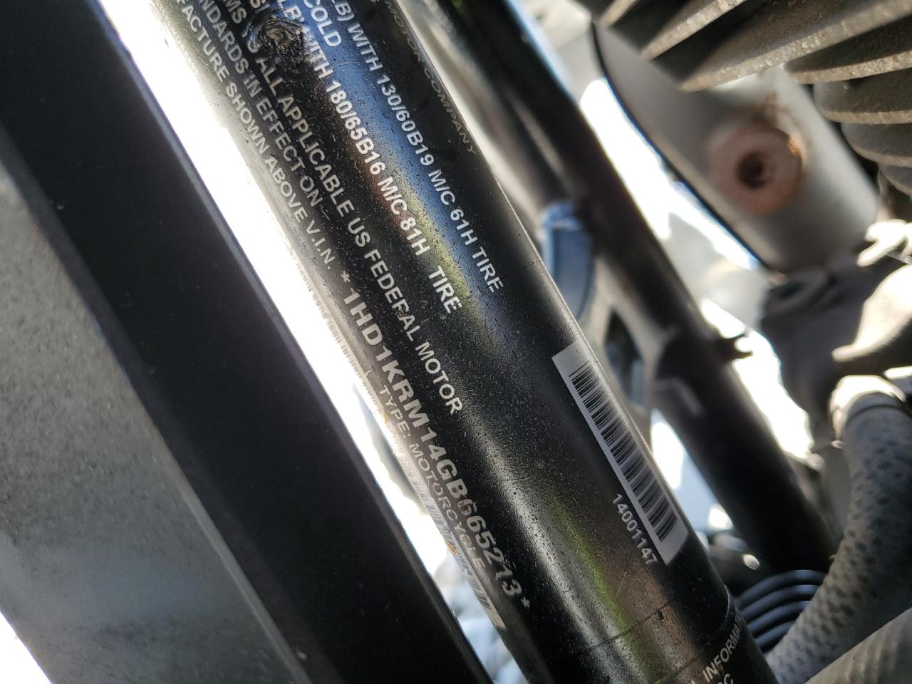 2016 Harley-Davidson Flhxs Street Glide Special VIN: 1HD1KRM14GB665213 Lot: 87081795