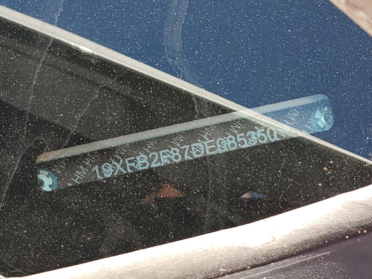 2013 Honda Civic Ex VIN: 19XFB2F87DE085350 Lot: 84411555