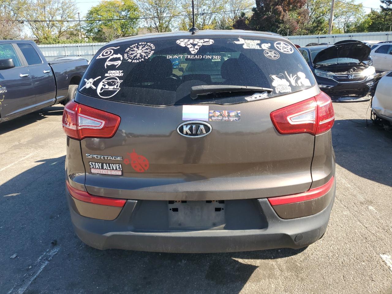 2011 Kia Sportage Lx VIN: KNDPB3A21B7097777 Lot: 82470405