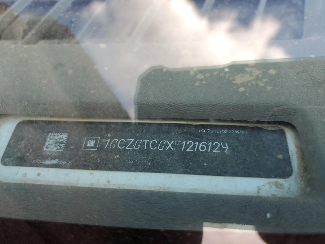 2015 Chevrolet Express G3500 VIN: 1GCZGTCGXF1216129 Lot: 84193525