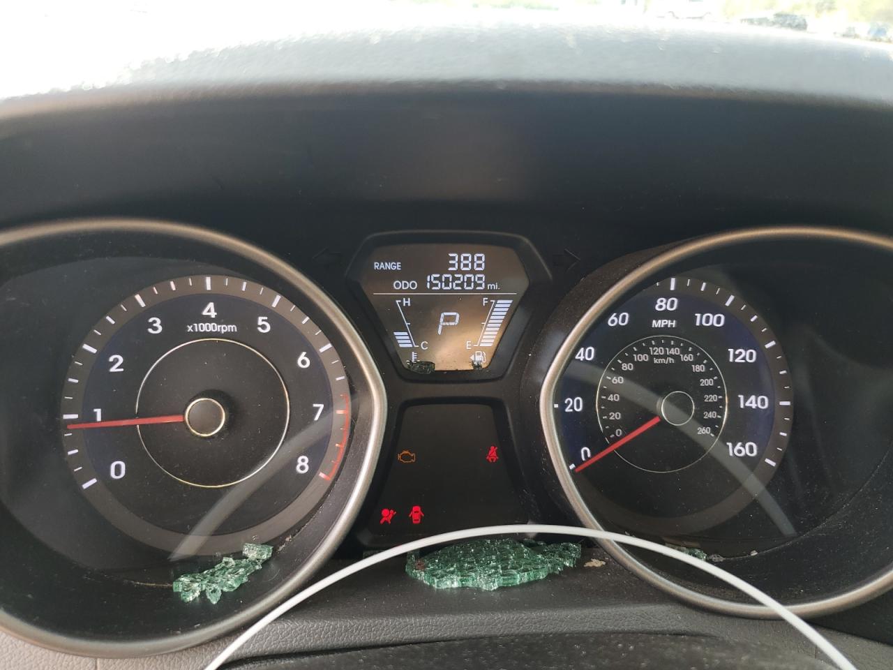 2013 Hyundai Elantra Gls VIN: 5NPDH4AE2DH301714 Lot: 85673825