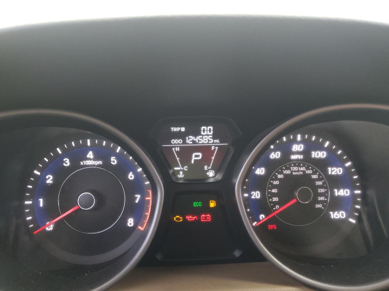 2013 Hyundai Elantra Gls VIN: 5NPDH4AE0DH374161 Lot: 85784495