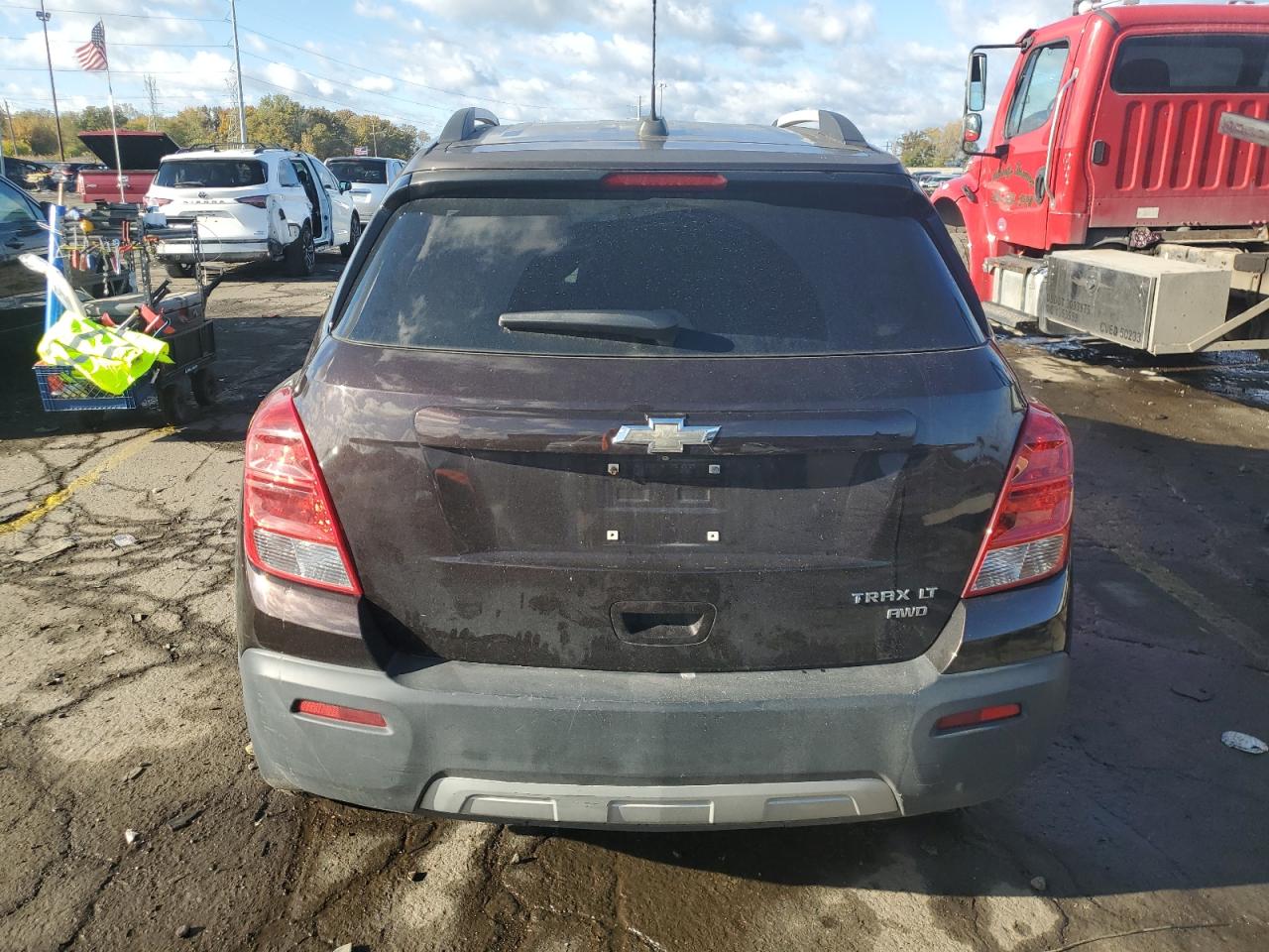 2015 Chevrolet Trax 1Lt VIN: KL7CJRSB6FB255422 Lot: 89451745