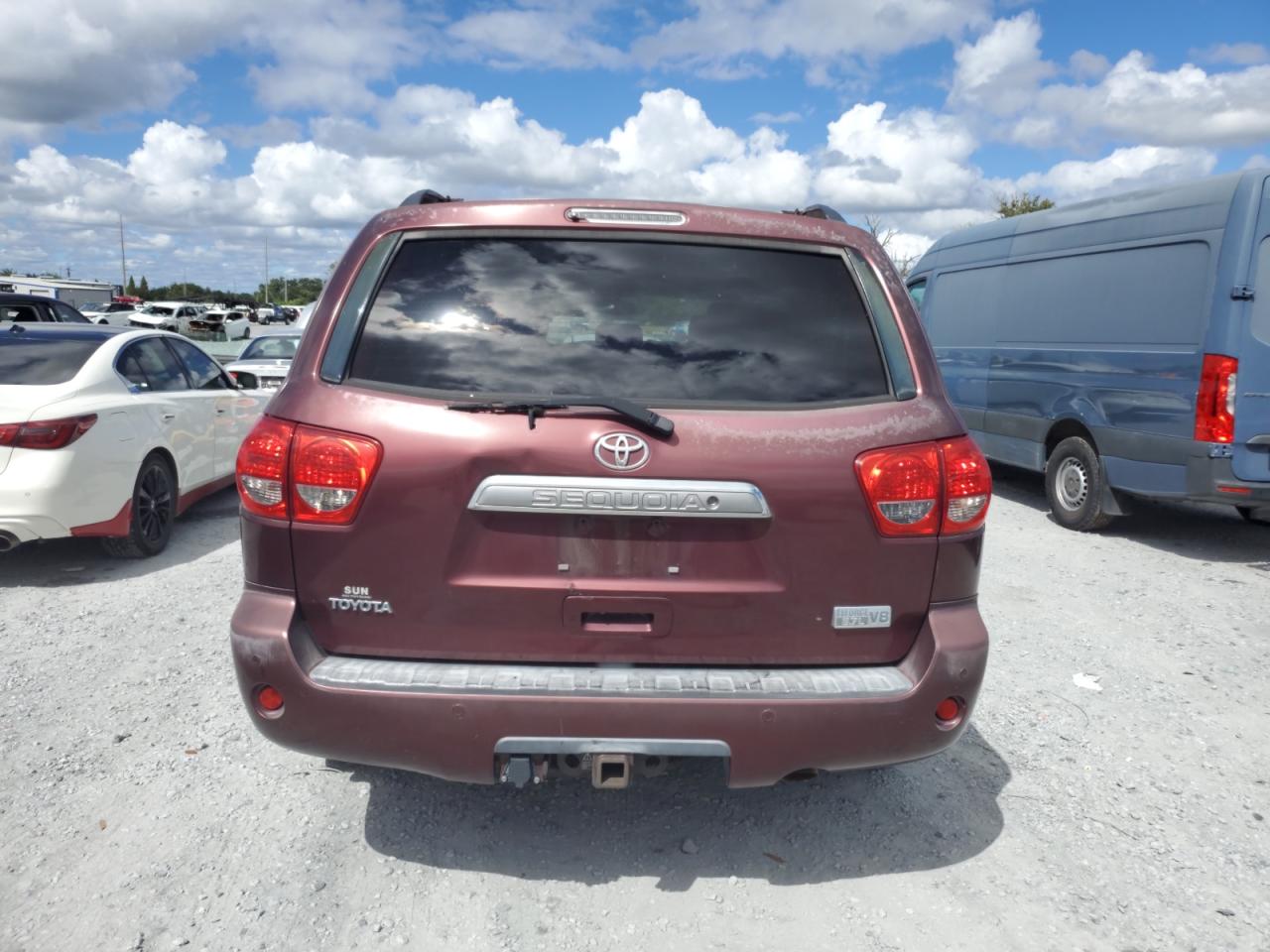 2008 Toyota Sequoia Limited VIN: 5TDZY68A78S004832 Lot: 86297685