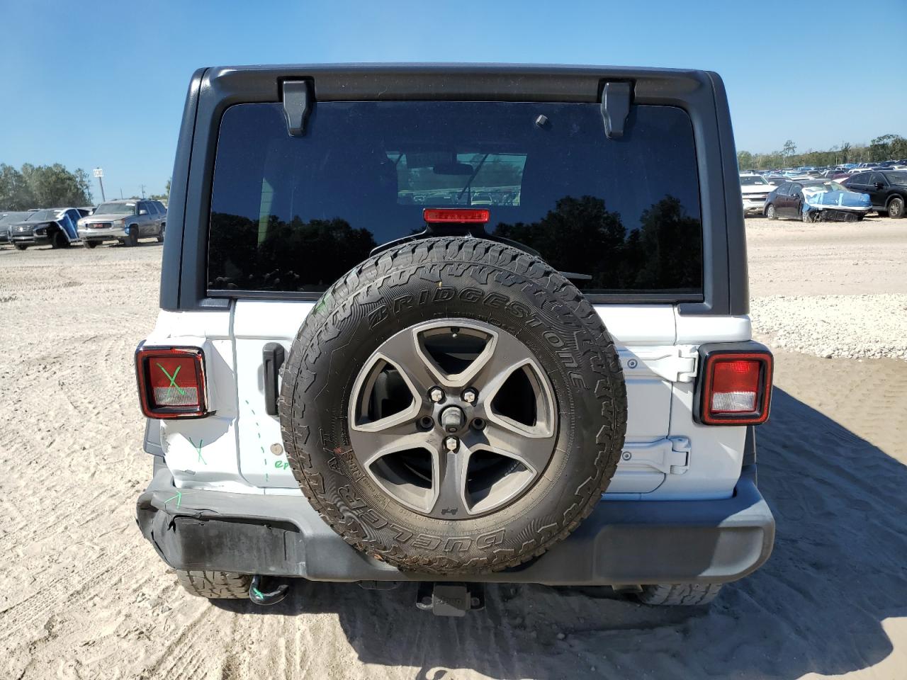 2018 Jeep Wrangler Unlimited Sport VIN: 1C4HJXDG8JW129019 Lot: 86432275