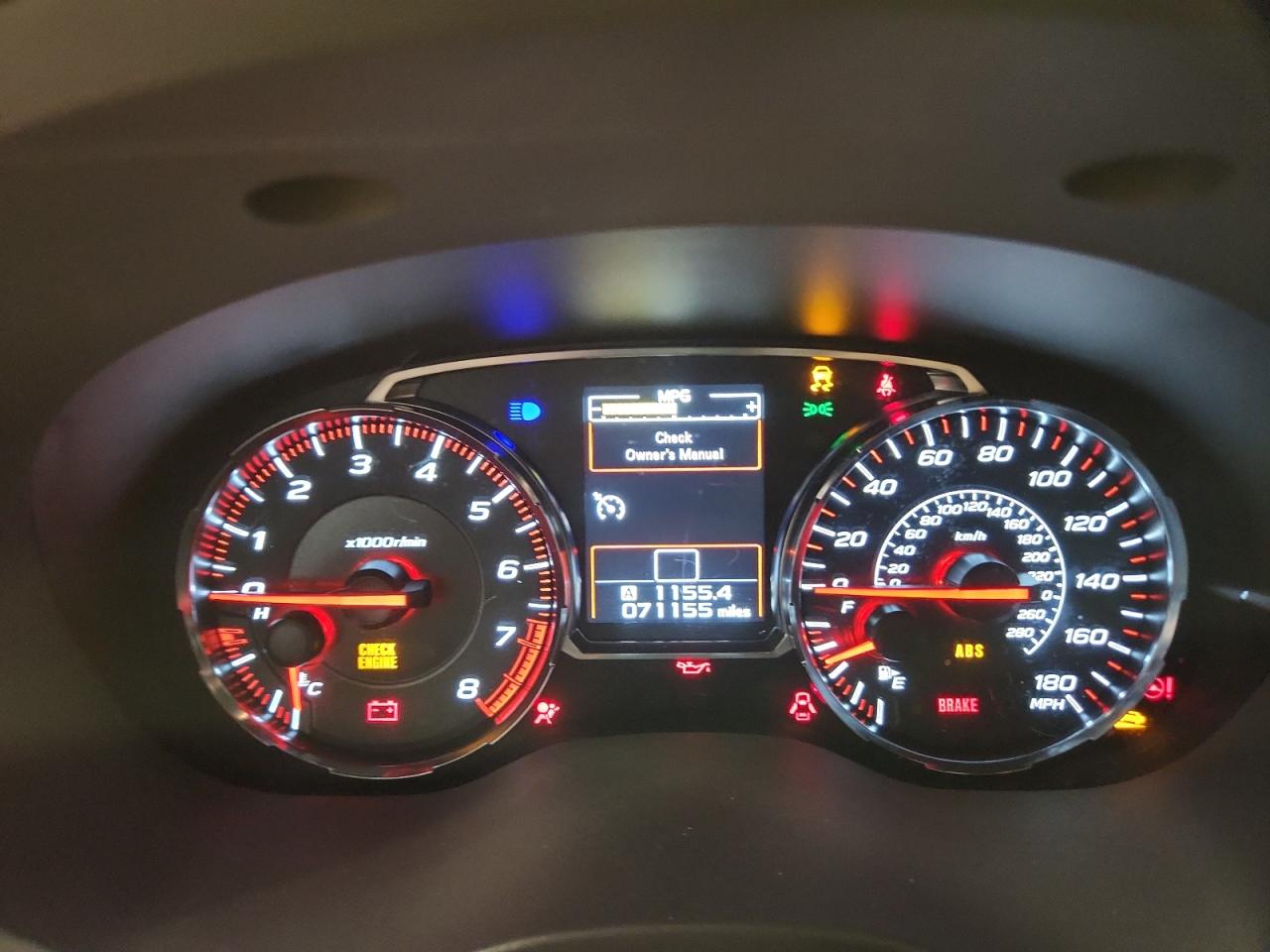 2019 Subaru Wrx Limited VIN: JF1VA1J66K9830871 Lot: 90439885