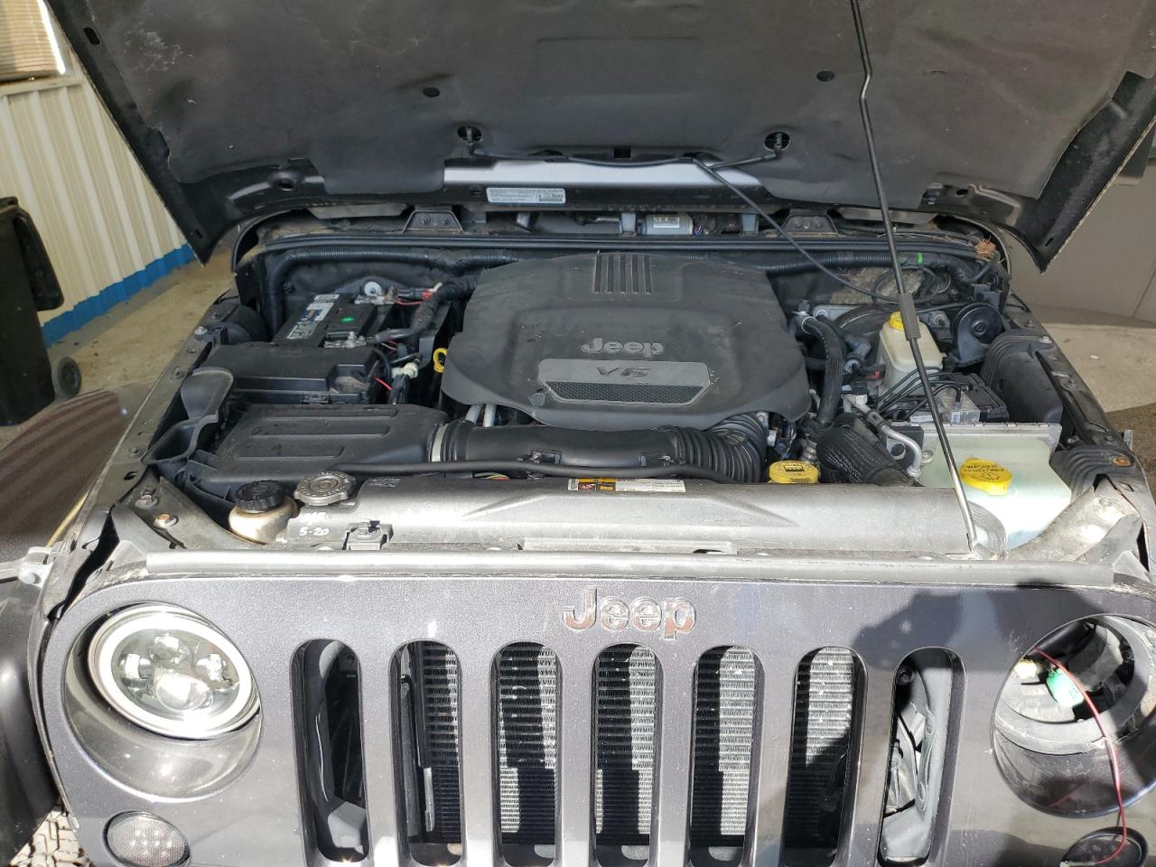 2014 Jeep Wrangler Unlimited Sahara VIN: 1C4HJWEGXEL296742 Lot: 82222125